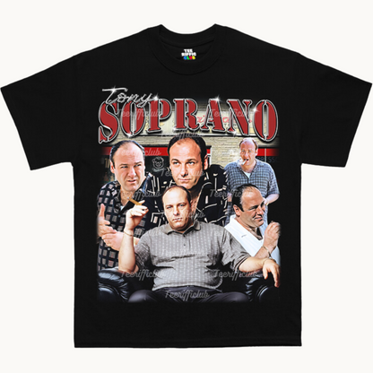 Tony Soprano T-Shirt | Classic WWF T-Shirts | TeeRiffiClub