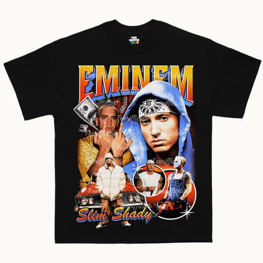 Eminem T-Shirt Slim Shady Shirt | Rap Hip-Hop T-Shirt | TeeRiffiClub