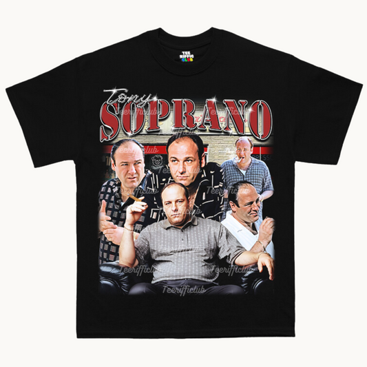 Tony Soprano T-Shirt | Classic WWF T-Shirts | TeeRiffiClub