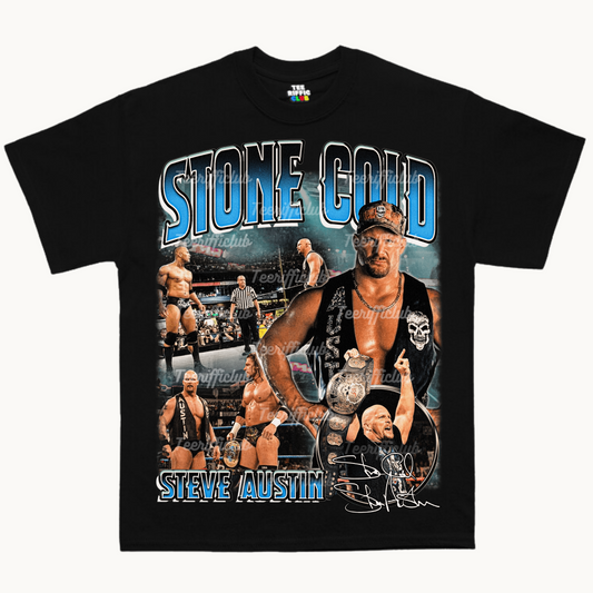 Stone Cold Steve Austin Shirt | Vintage WWF Shirts | TeeRiffiClub