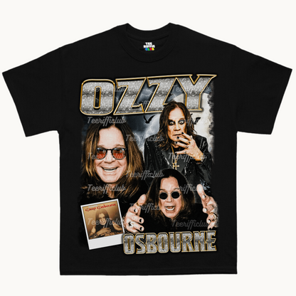 Ozzy Osbourne T-Shirt | Vintage 90s Rap T-Shirts | TeeRiffiClub