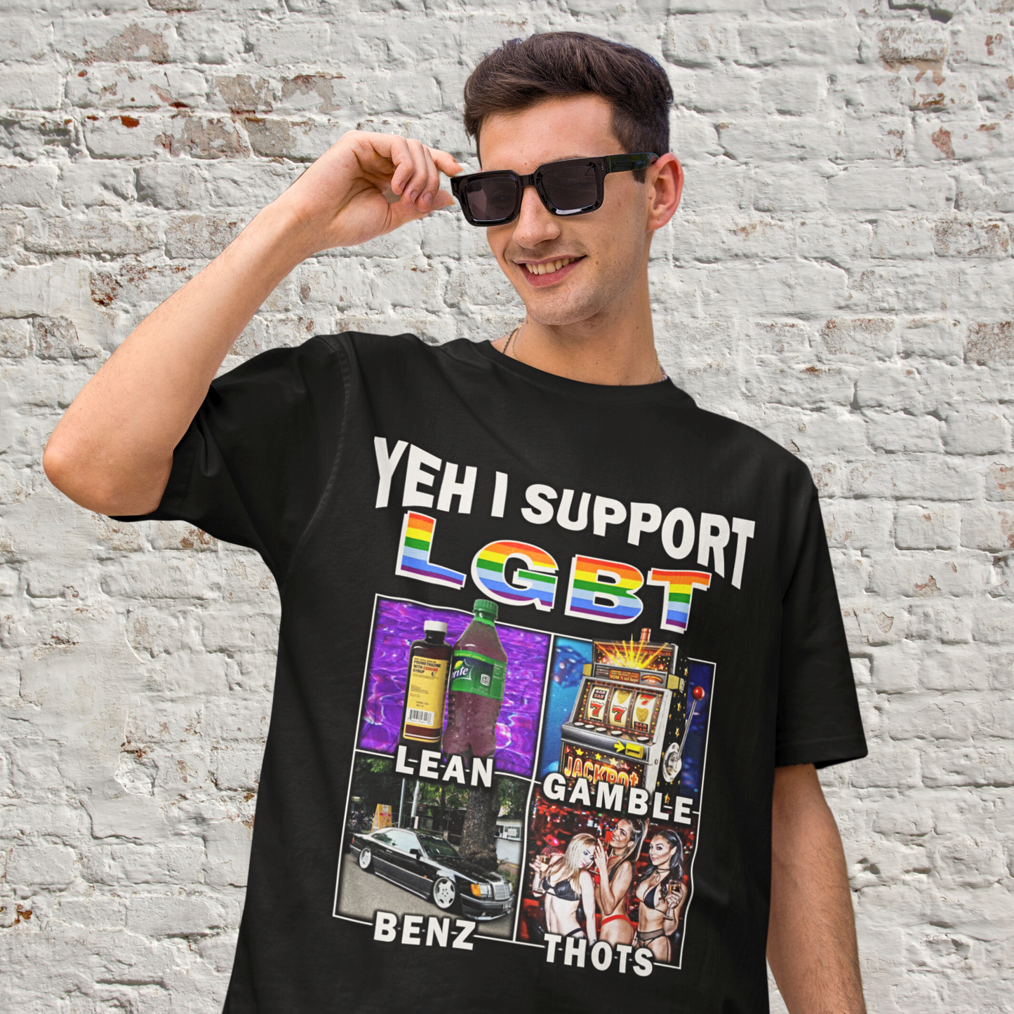 Yehh I Support Lgbt T-Shirt