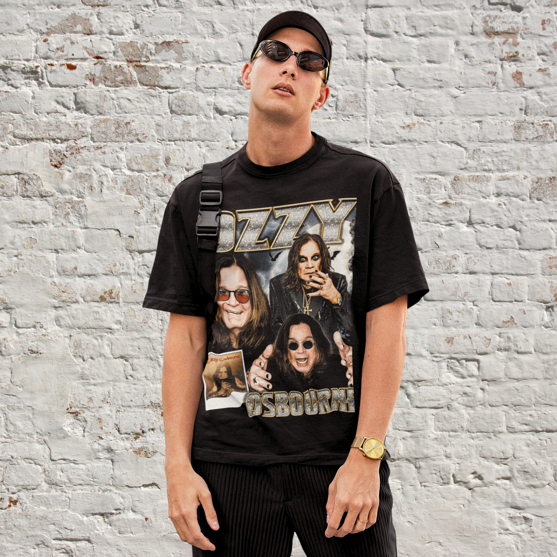 Ozzy Osbourne T-Shirt | Vintage 90s Rap T-Shirts | TeeRiffiClub