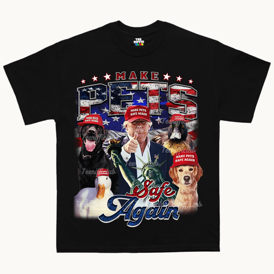 Trump Make Pets Safe Again T-Shirt