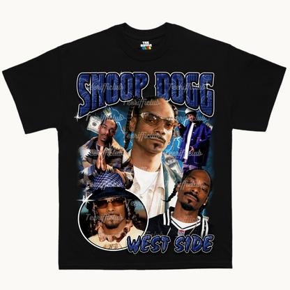 Snoop Dog T Shirt | Rapper Graphic Tees | TeeRiffiClub