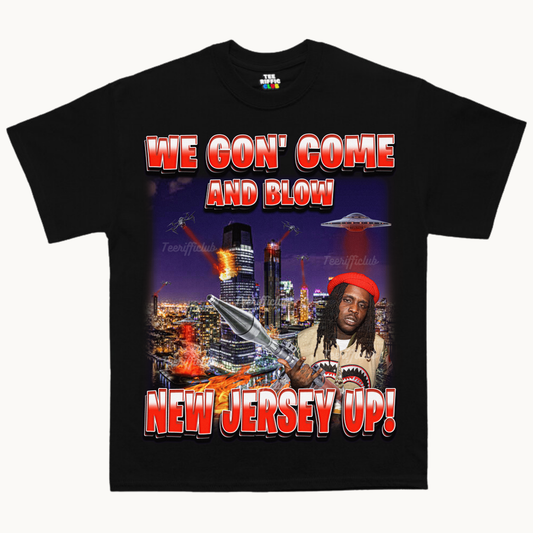 Blow New Jersey Up Chief Keef T-Shirt